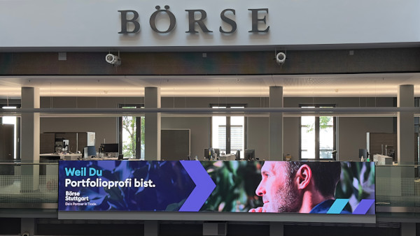 LED-Bande mit Content