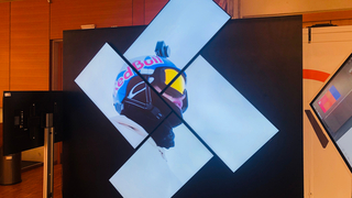 Video Wall aus vier Displays in Rautenforn